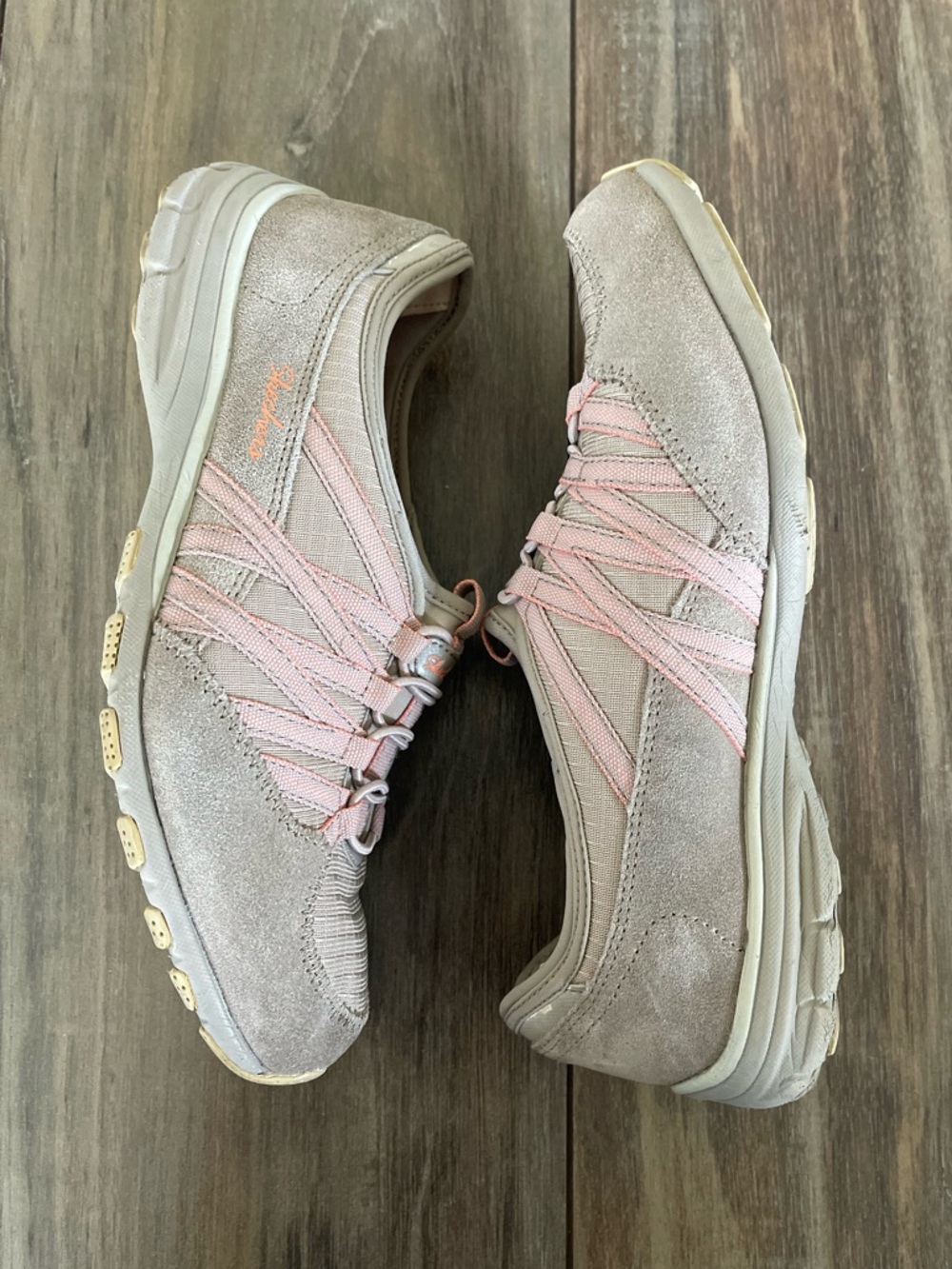 Skechers Sport Women's Conversations Fashion Sneaker Link & Beige size US 6.5 - Picture 7 of 10